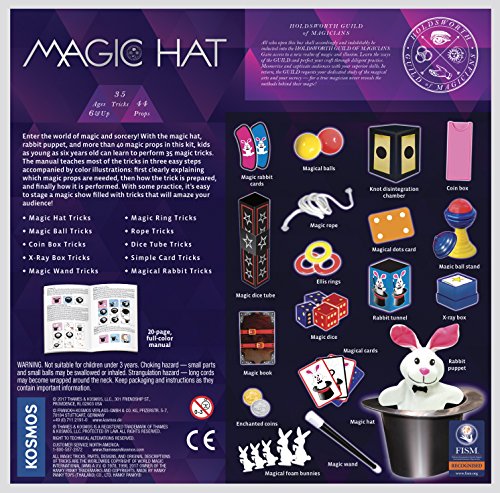 Thames & ; Kosmos Magic Kit Hat with 35 Tricks