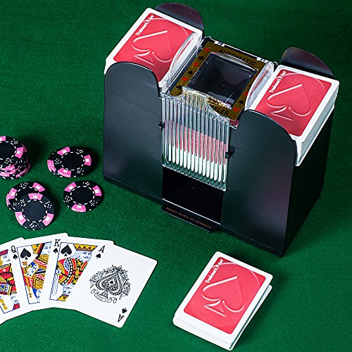 Marque déposée Poker Casino 6-Deck Automatic Card Shuffler