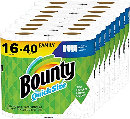 Serviettes en papier à format rapide Bounty