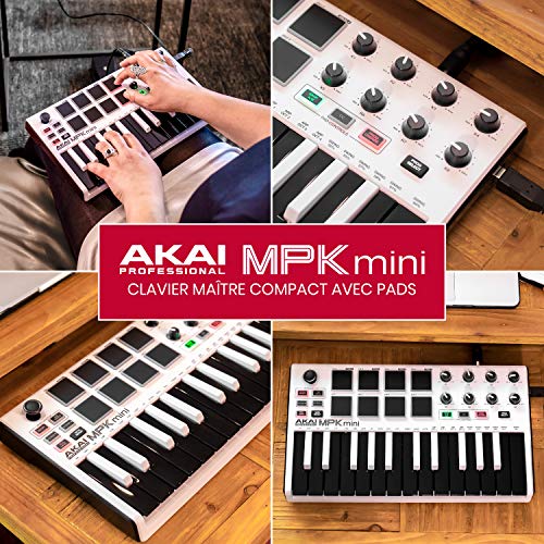 Contrôleur de clavier MIDI MPK professionnel d'Akai